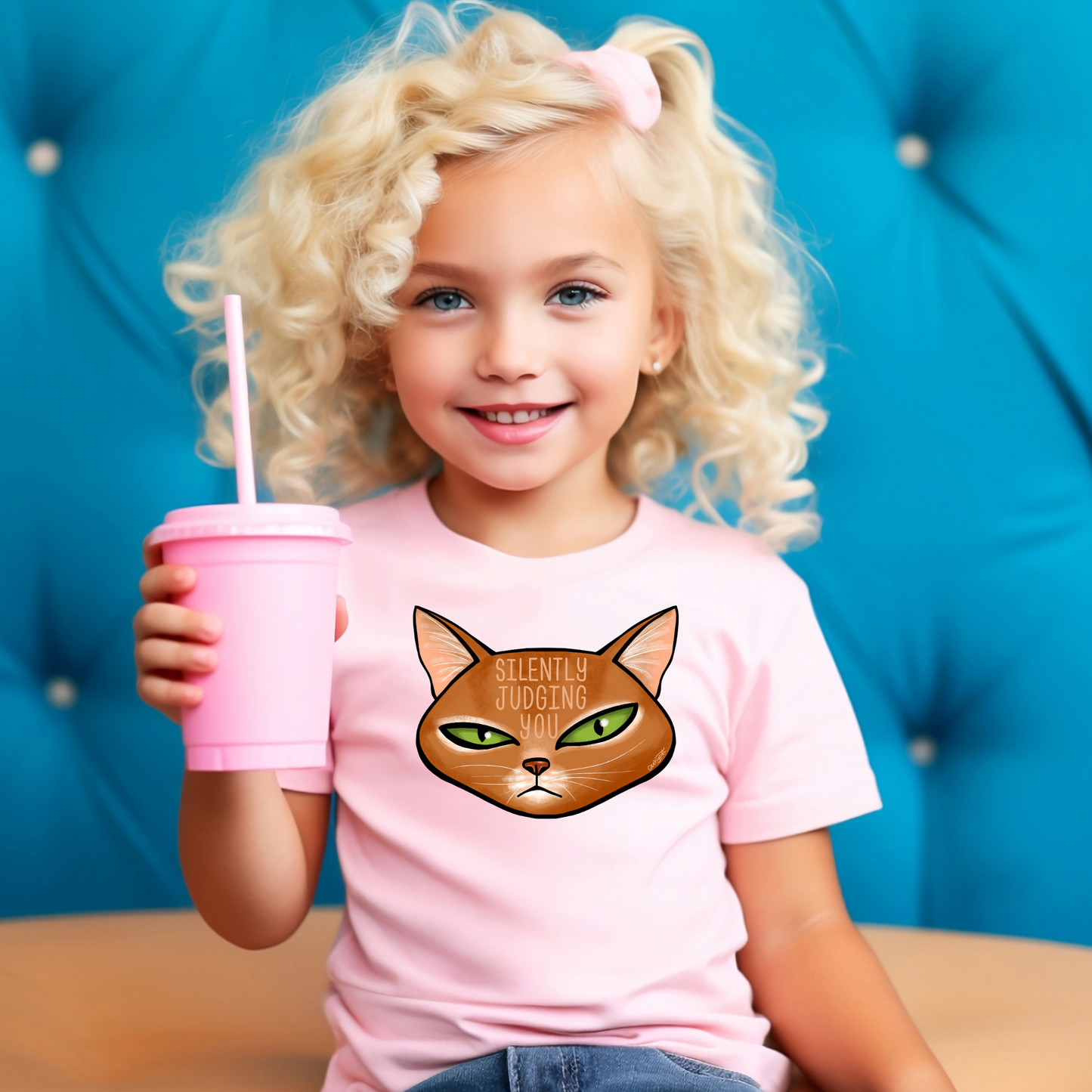 Silently Judging You t-shirt | Geeky Pets t-shirt | Kids t-shirt