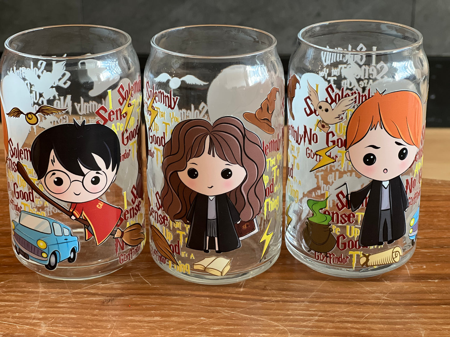Harry Potter Inspired Glass | 16 oz Glass
