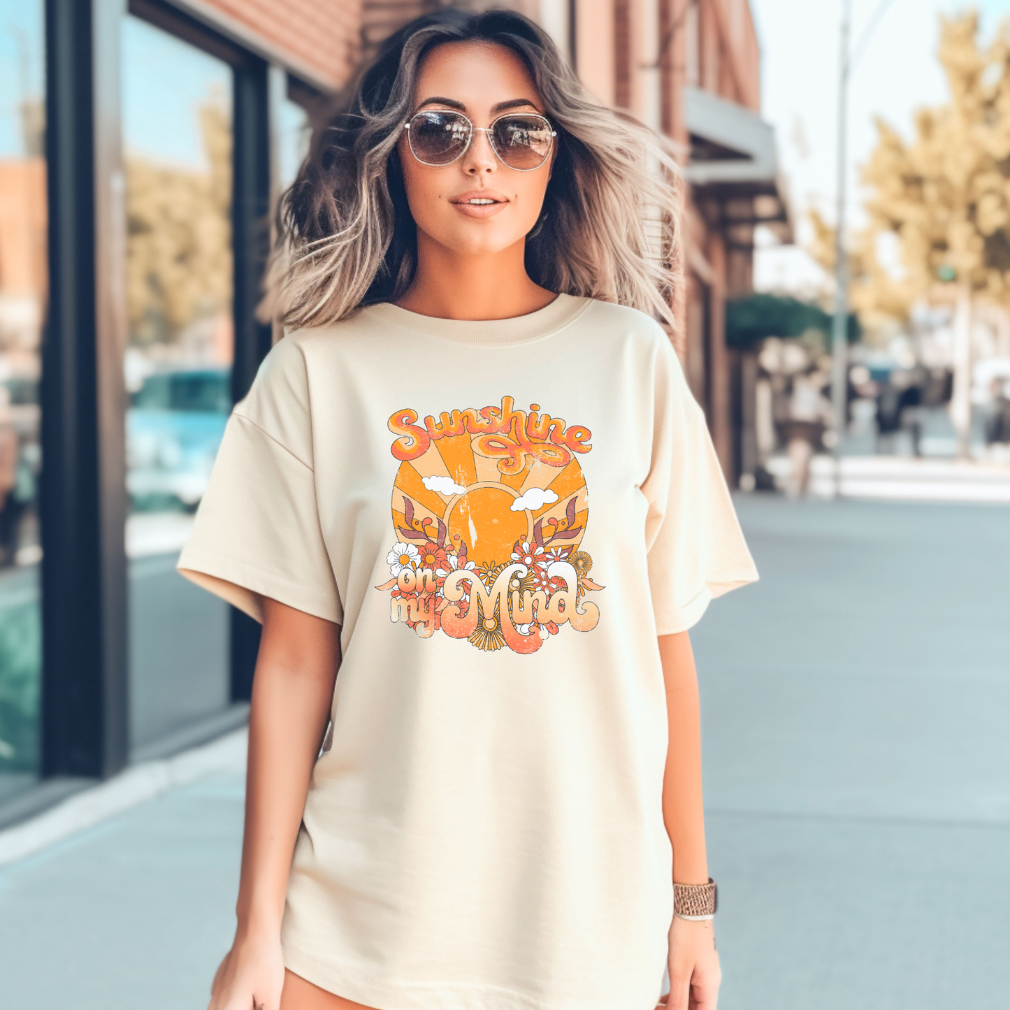 Sunshine on my Mind | Adult Comfort Color shirt