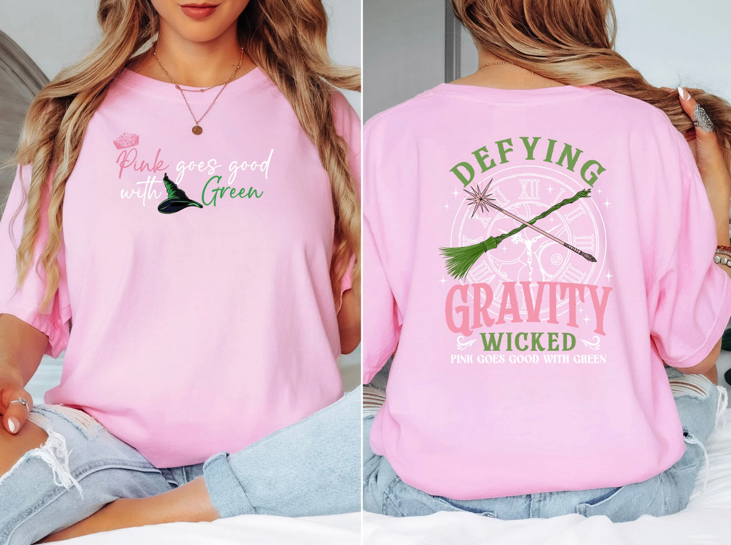 Wicked Shirt | Defying Gravity Adult Shift | Wicked the Movie shirt |  Adult Wicked shirt |