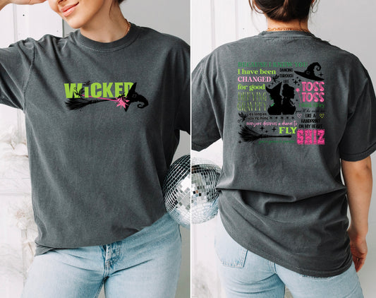 Wicked Shirt | Wicked the Movie shirt |  Adult Wicked shirt |