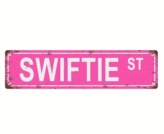 Tay Swift Inspirted Street Sign | Swiftie St | Pink Street Sign