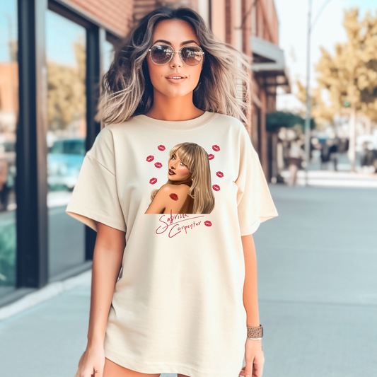 Sabrina Carpenter Inspired Shirt | Kisses