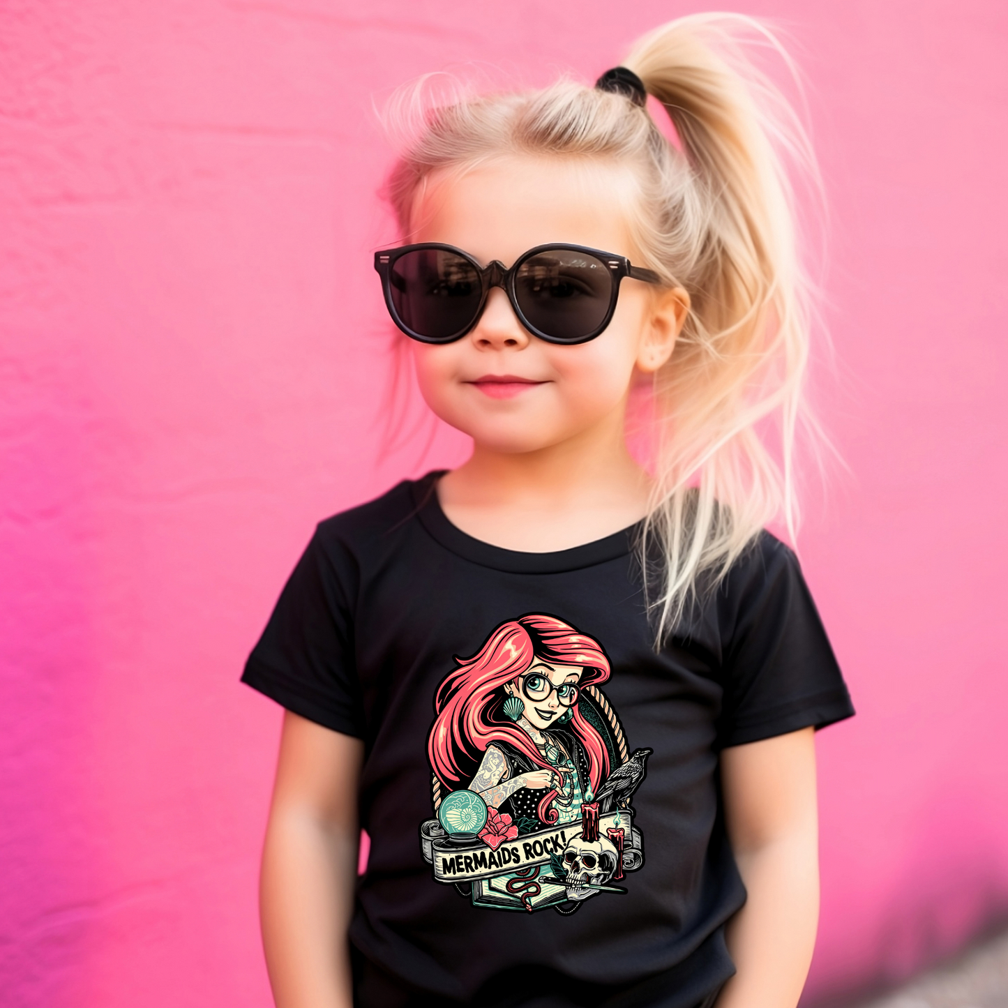 Dark Princess t-shirt | Little Mermaid Inspird Kids t-shirt