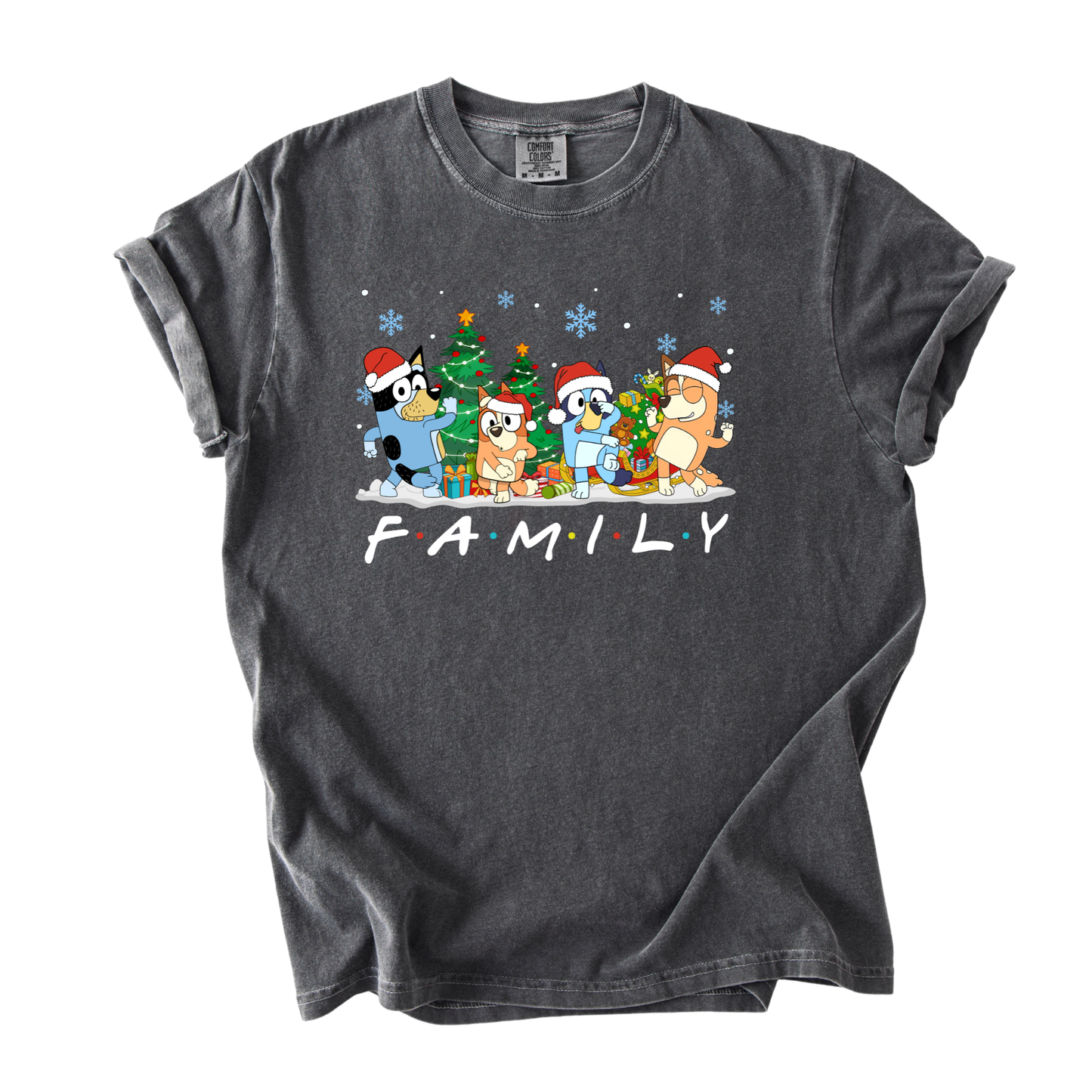 Bluey Christmas Adult Shirt.