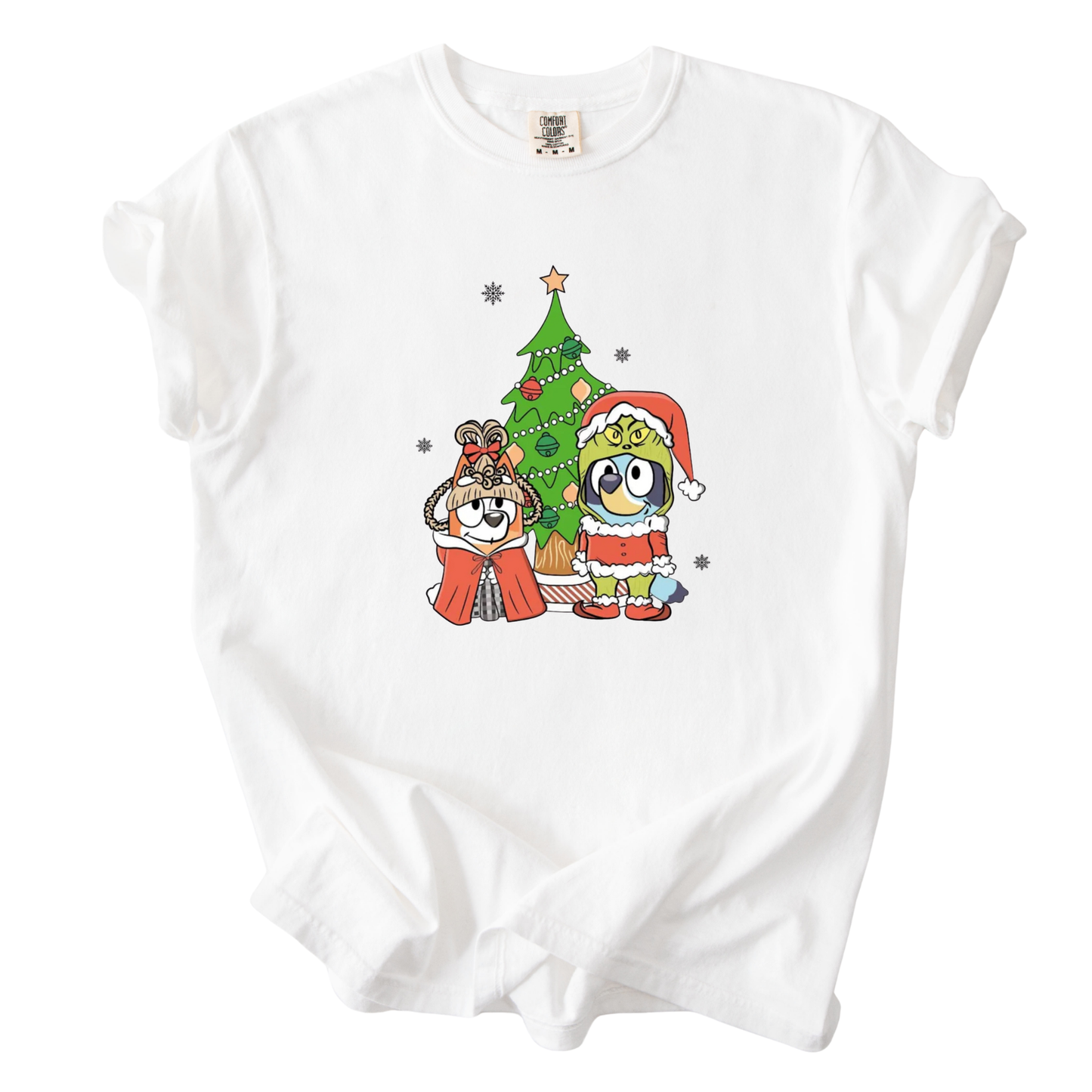 Bluey Christmas Adult Shirt.