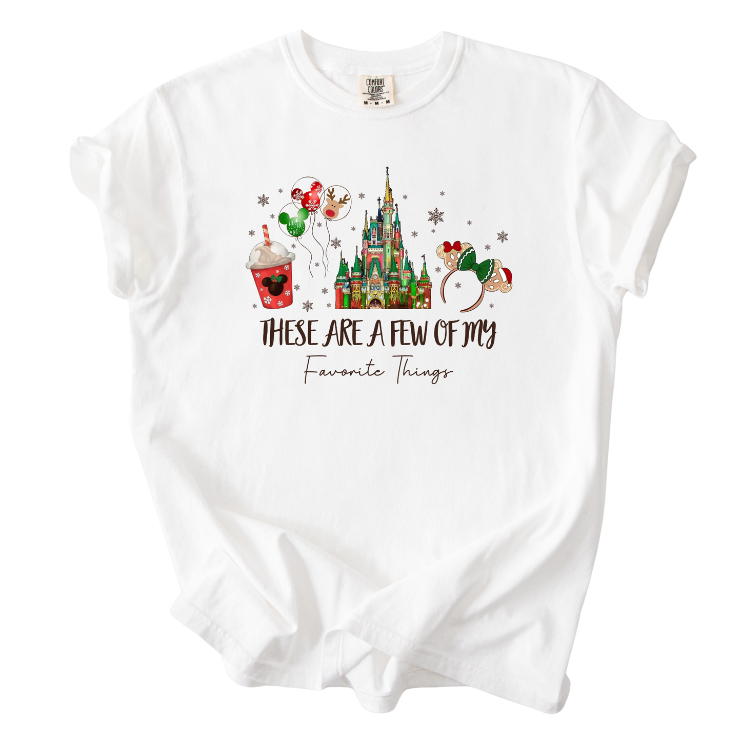 These are a few of my favourite things Adult Christmas Shirt