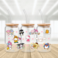 Sanrio Friends 16 oz glass