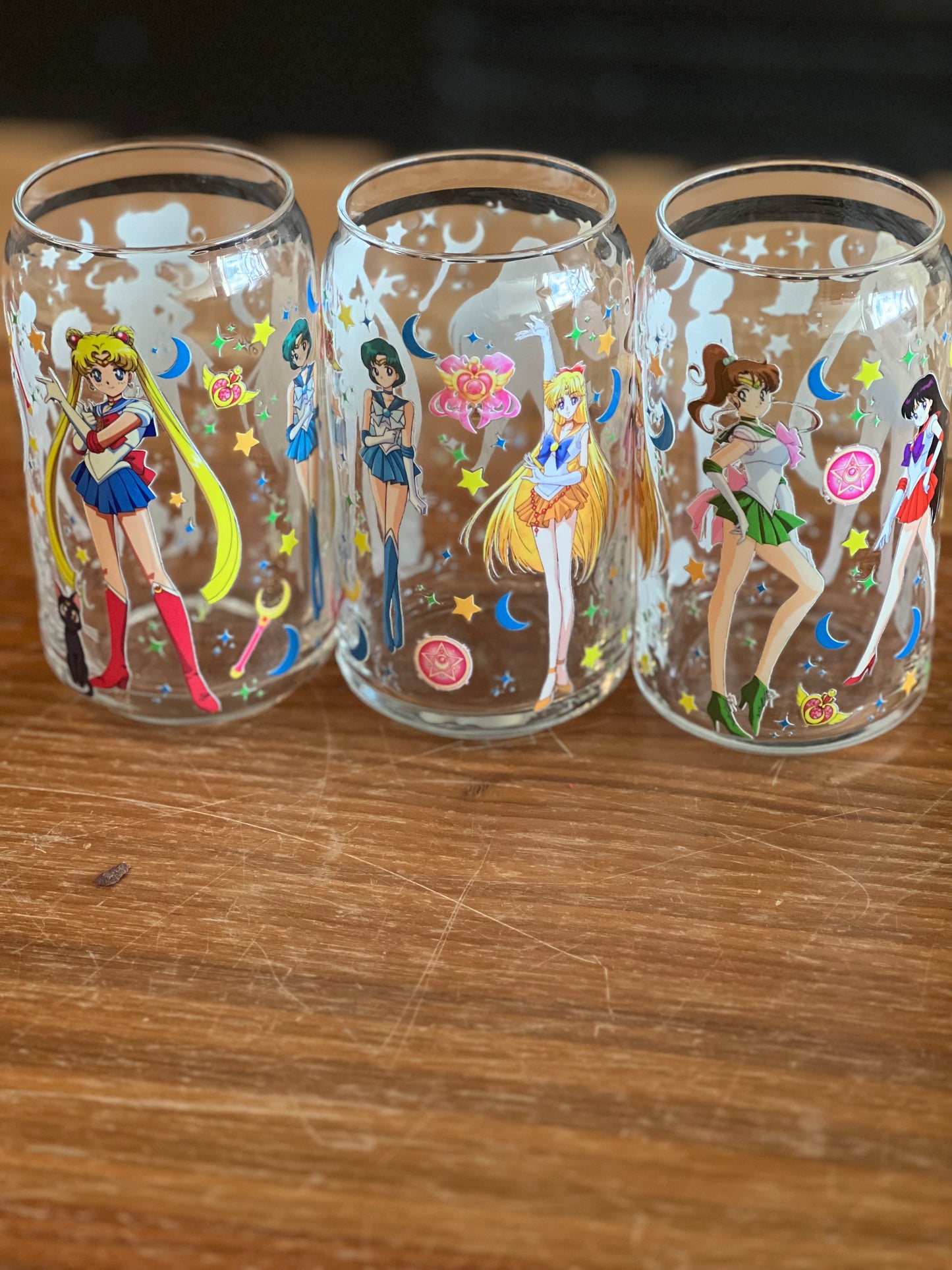 Sailor Moon inspired Glass | 16 oz Glass