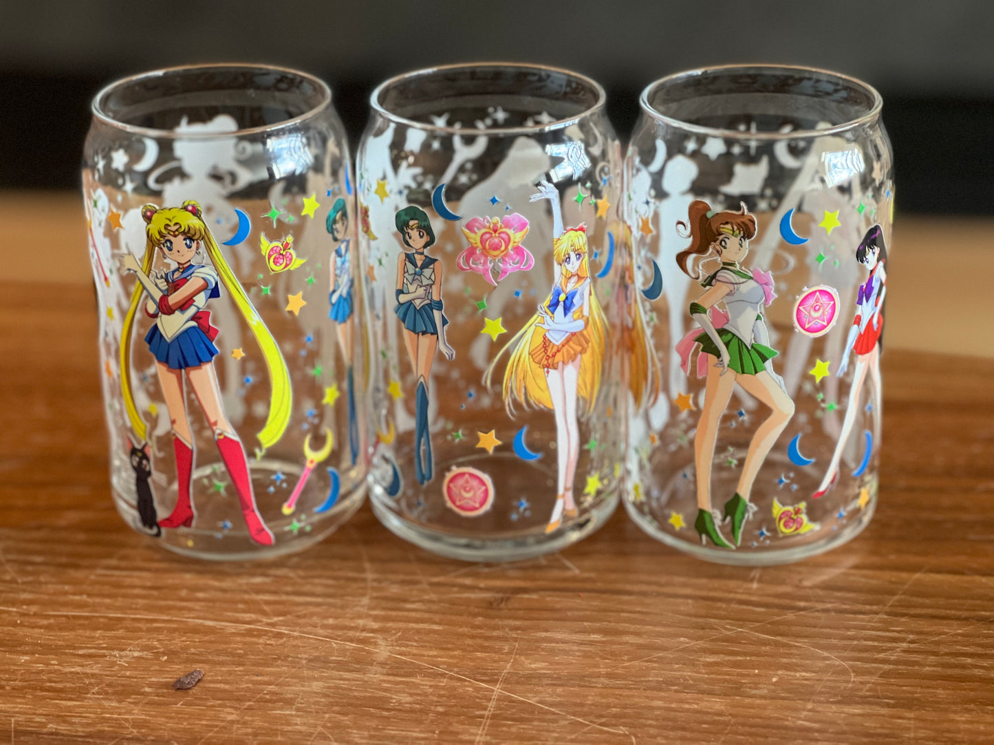 Sailor Moon inspired Glass | 16 oz Glass