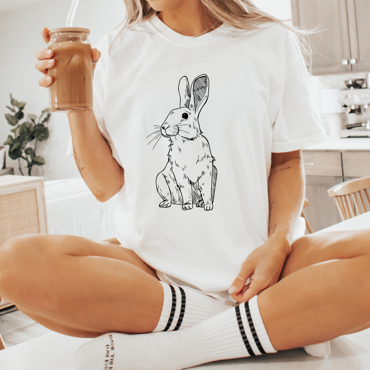 Bunny Rabbit t-shirt | Bunny t-shirt  | Adult t-shirt | Unisex Comfort Color t-shirts