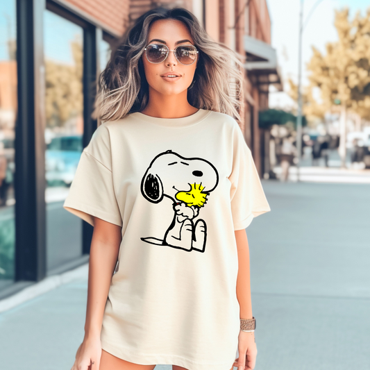 Snoopy and Woodstock Inspired shirt | Adult shirt